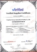 China Cangzhou Famous International Trading Co., Ltd certificaciones